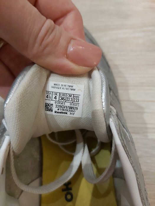 Buty 2 pary, adidasy Reebok rozm. 36, espadryle rozm. 36