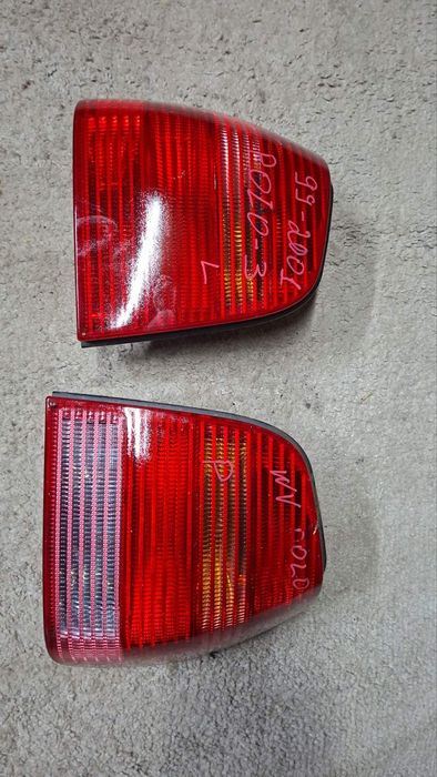 VW Polo 3 фонарь задний, фара Фольксваген Поло 3 рестайлинг 99 - 01 he