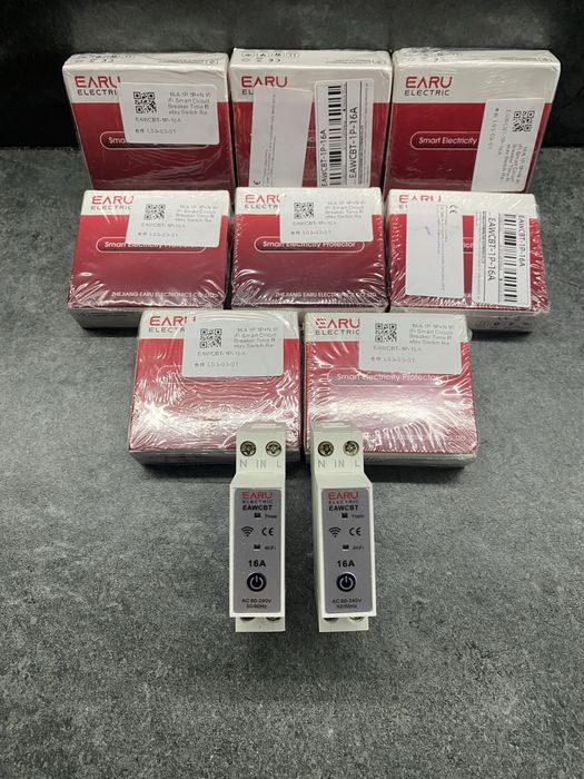 Wi-Fi автомат 16А, умная розетка, умный автомат, wi-fi реле