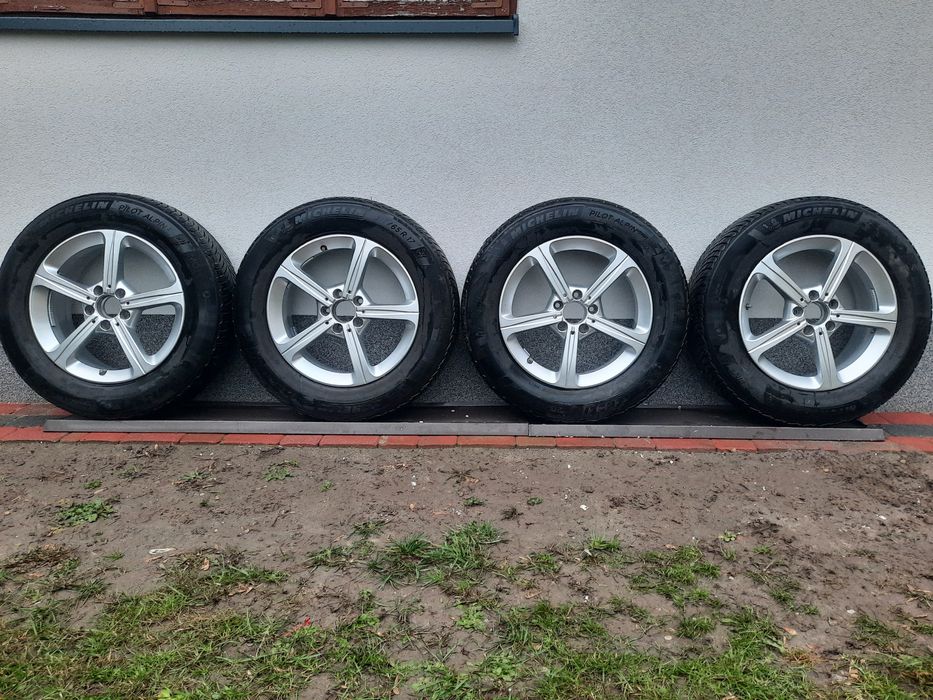 4 felgi 5x112 6.5jx17 ET 44 Mercedes Audi Skoda