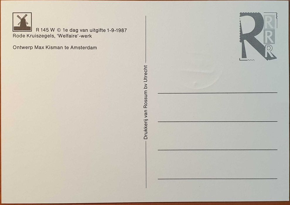 MAXIMAFILIA - Holanda - Cruz Vermelha