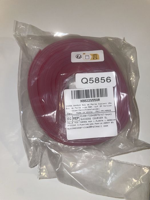 Fita de Vedação para Porta/Janela 10m – Silicone Transparente (3M)