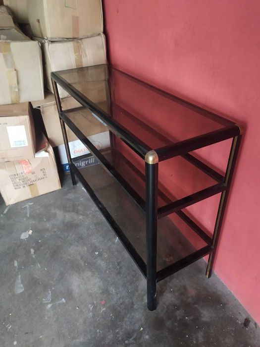 Mesa de vidro expositor