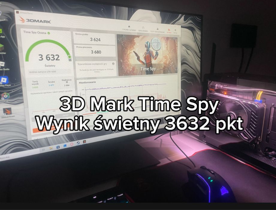 Mini komputer / GTX 1650 / i5 7600 / SSD + HDD / 8gb ram