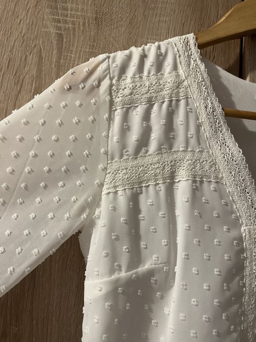 Biala sukienka nowa z metką boho