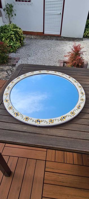 Espelho em azulejos fábrica Sant'Anna