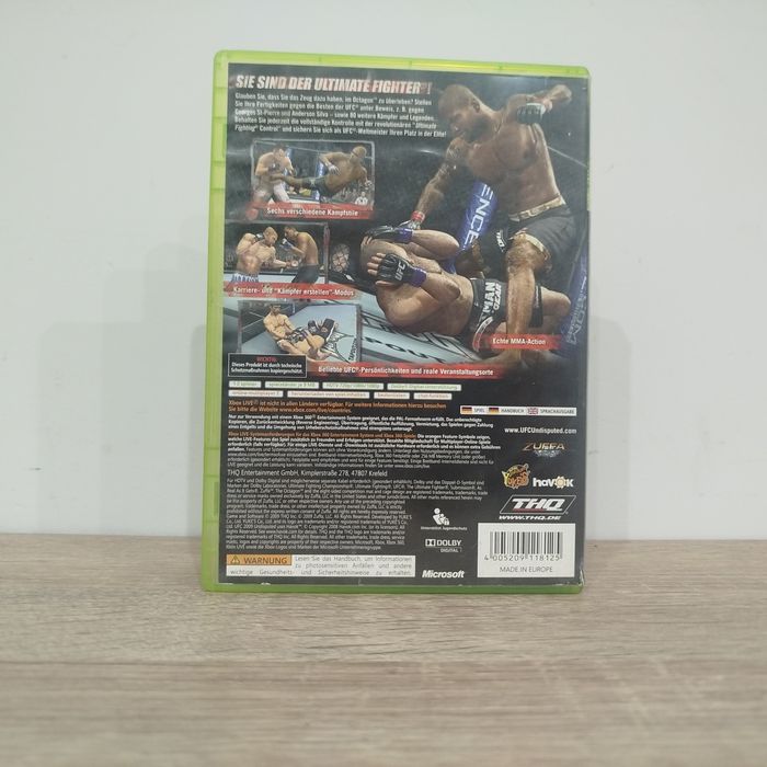 UFC Undisputed 2009 Xbox 360