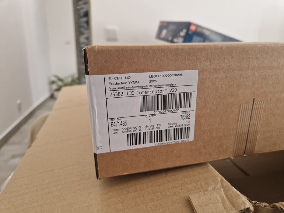 LEGO 75382 Star Wars TIE Interceptor Santo Antão E São Julião Do