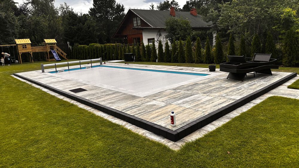 Brukarstwo tarasy ogrodzenia