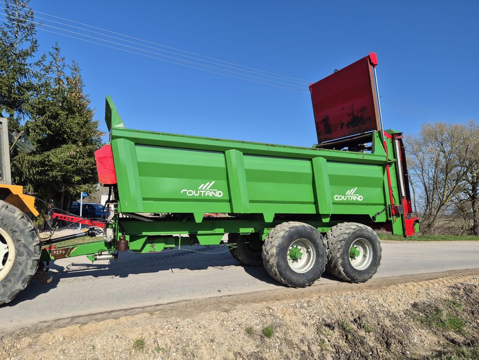 Wynajem Sprzętu Rozrzutnika Obornika,  8-22 ton. Oraz wapna, Transport