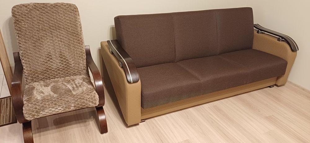 Sprzedam komplet wypoczynkowy kanapa + fotel.