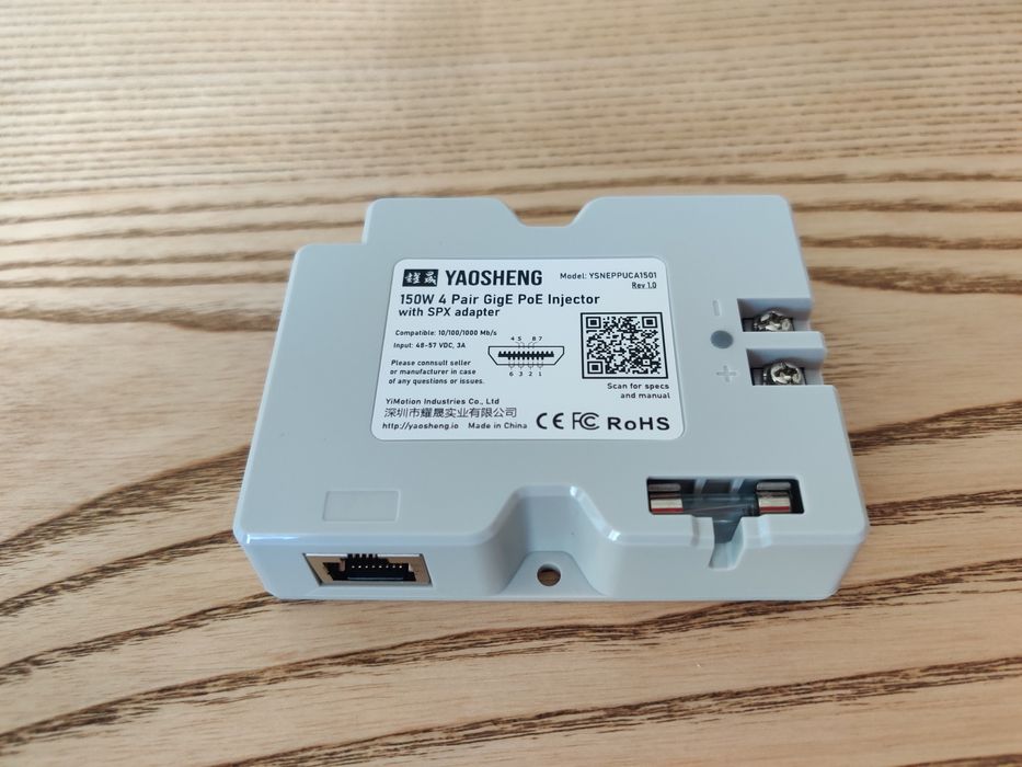 Starlink Ethernet адаптер + poe injector