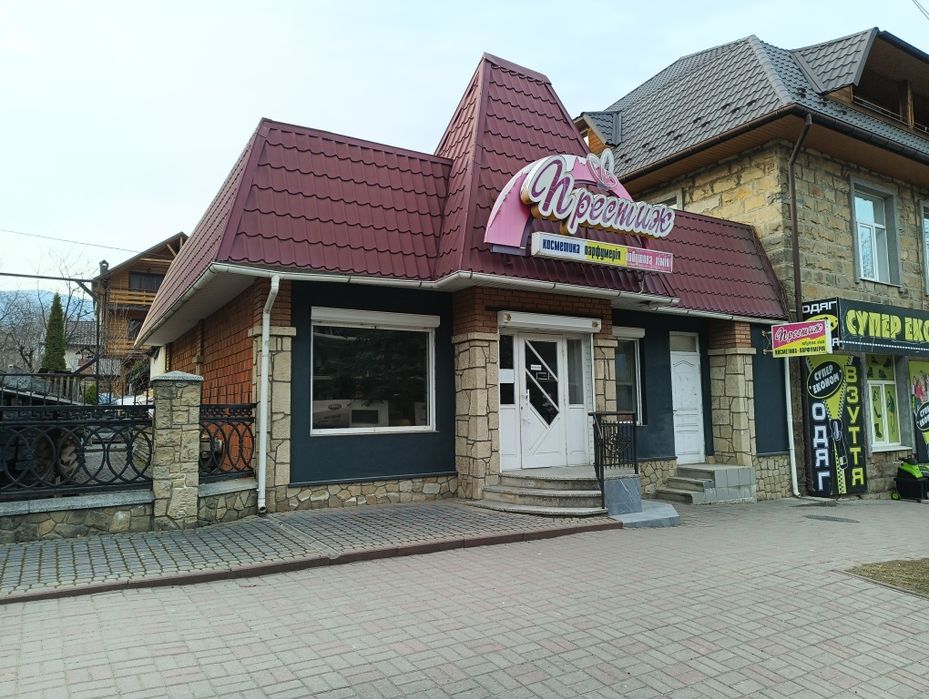 Оренда приміщення магазин аренда комерція  яремче центр здача в оренду