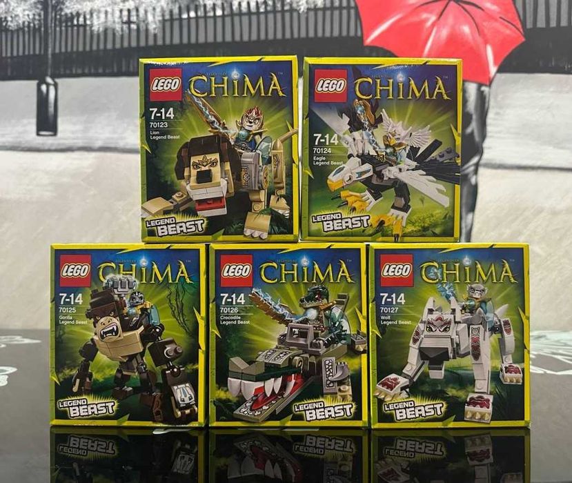 Конструктор LEGO Legends Of Chima 70123/70124/70125/70126/70127