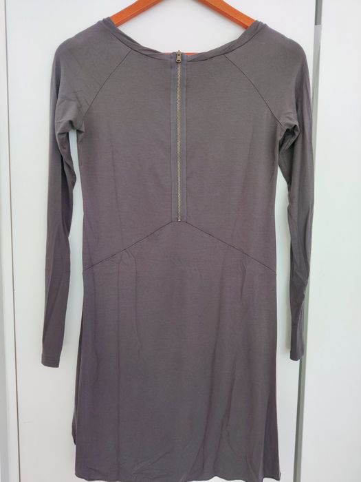 Túnica, manga comprida, cinzenta, Nova, La Mode est à Vous, 36