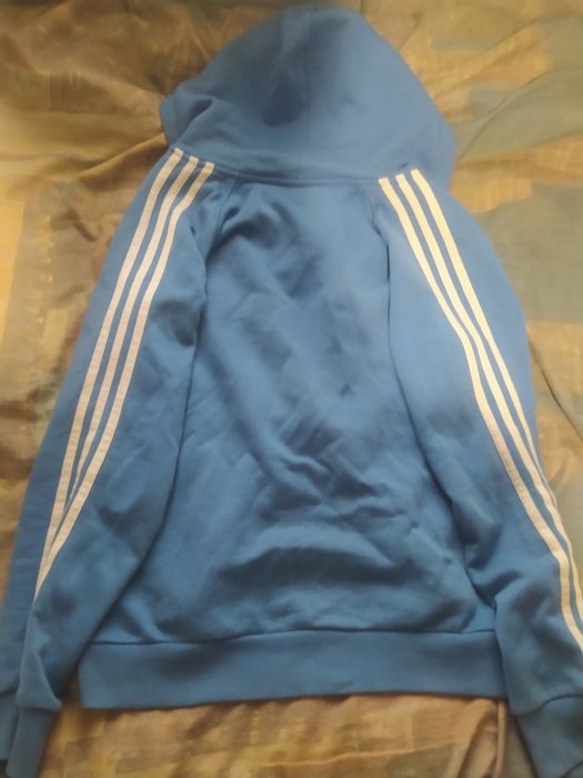 Зіпка Adidas блакитна