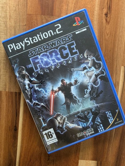 Star Wars Force Unleashed PS2 Wersja Ang Instrukcja Premierowa