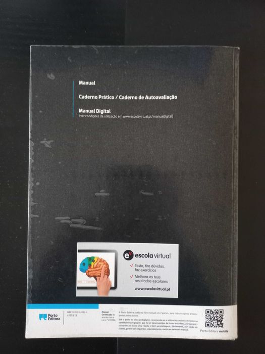Livro de matemática 10º ano - Novo Espaço Parte 1&2 + Caderno Prático
