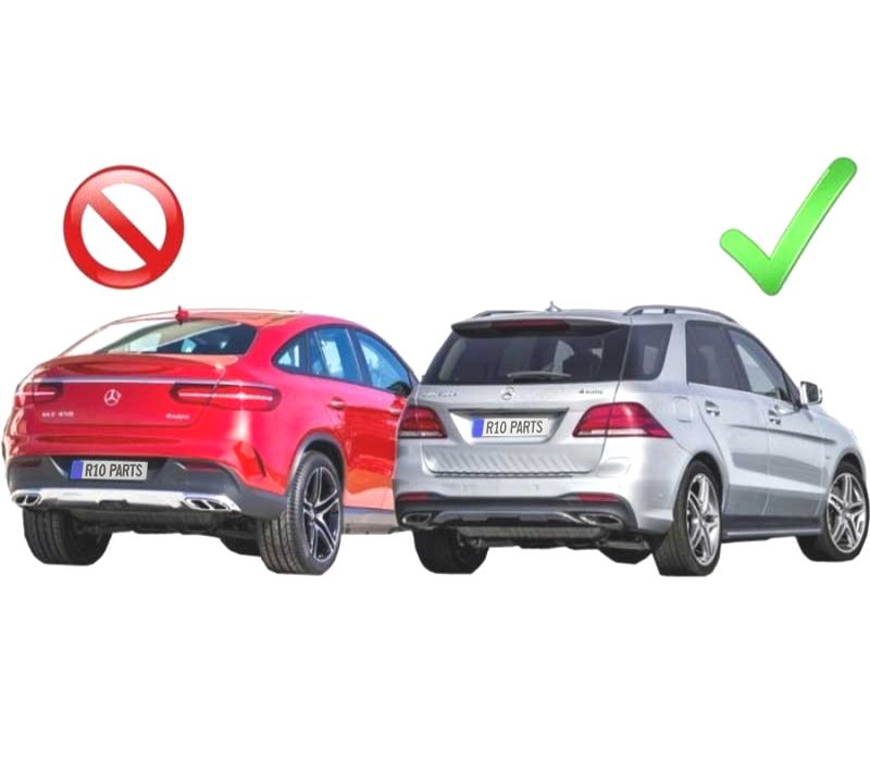 ESTRIBOS LATERAIS MERCEDES ML W166 GLE W166 11-16