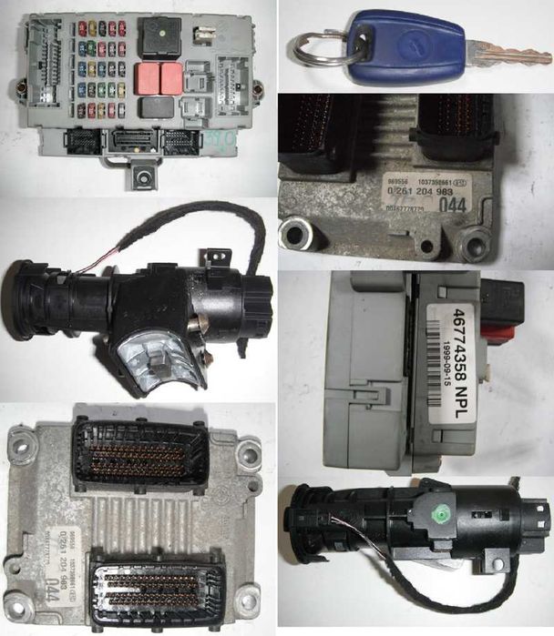 Fiat Punto 1.2-16v-2001-peças