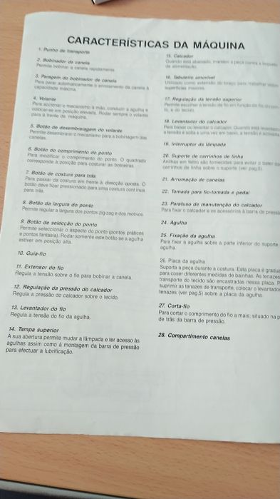 Vários livros de instruções