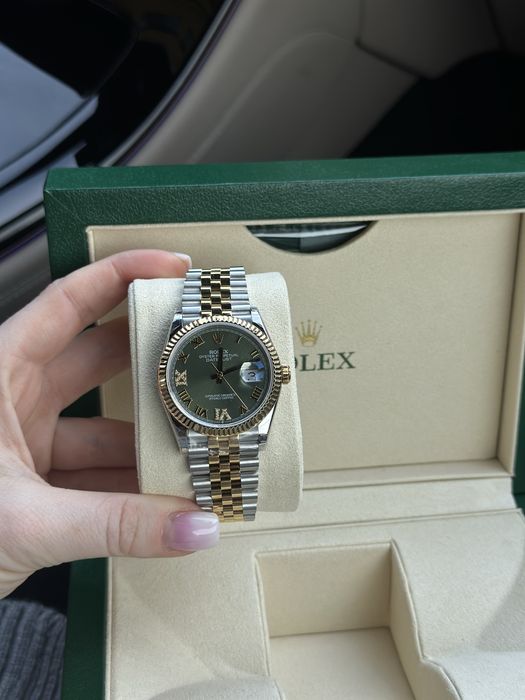 Rolex datejust lady 36 годинник часы ролекс