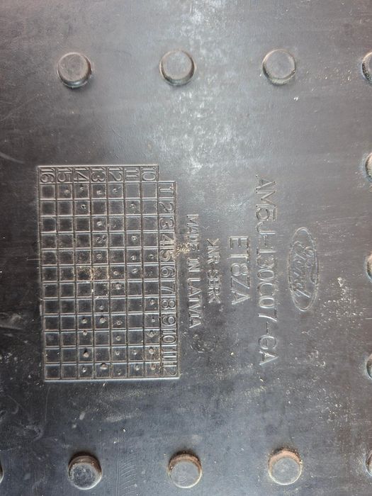 Ford C-Max MK2 10-19 коврики салона AM5J-13010-FA \ AM5J-130C06-GA