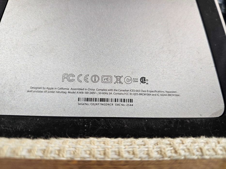 Моноблок Apple A1418 (EMC 2544)/Core i5 I5-3335S/ 8GB