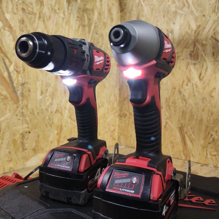 Wkrętarka zakrętarka Milwaukee M18 BPDN BID 2X4.0AH ŁADOWARKA