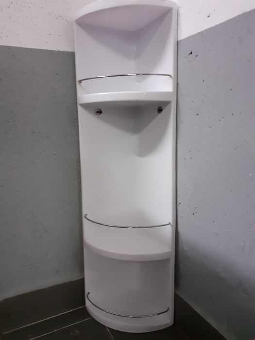 Candeeiro + suporte wc + prato microondas + planta artificial