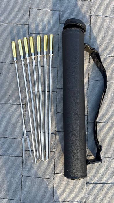 Шампура тригранні з харчової нержавійки