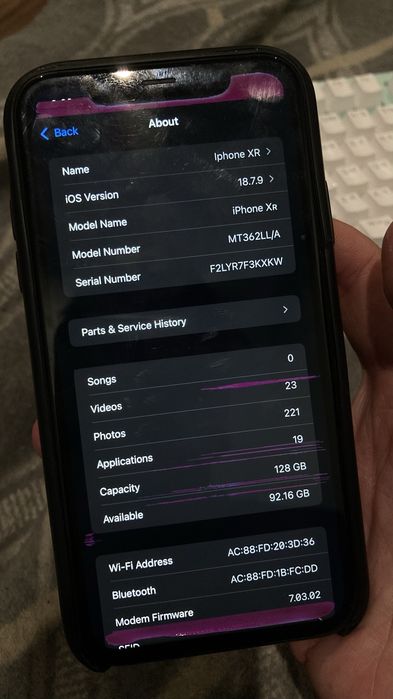 Iphone XR 128 gb
