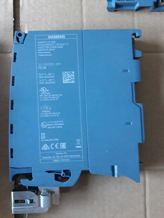 SIEMENS S7-1500, moduł wejść/wyjść analogowych 6ES7534-7QE00-0AB0