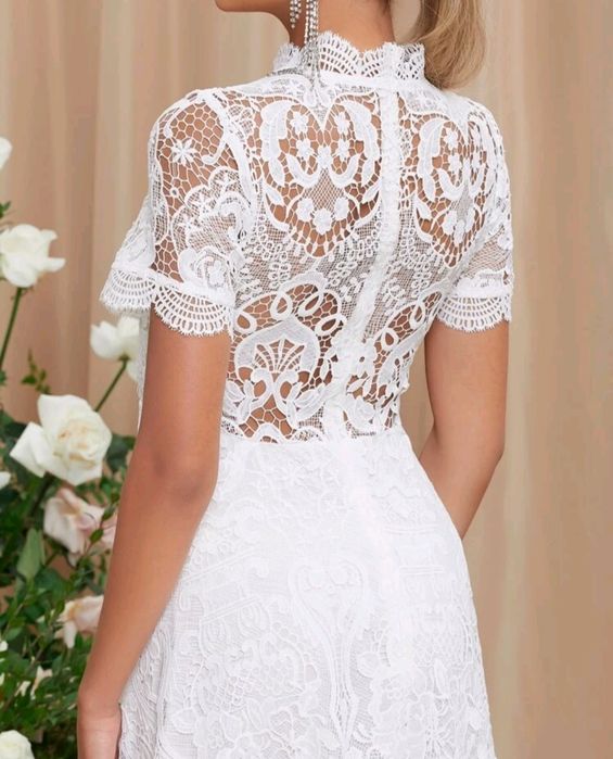 Sprzedam krótką sukienkę ślubną