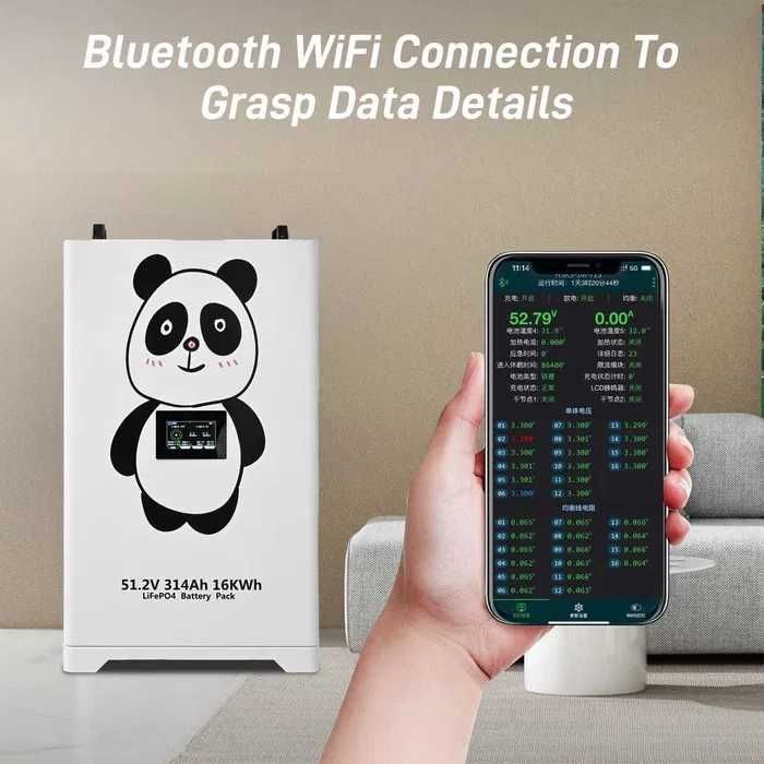 Батарея LiFePO4 Braun Power 314Ah 51.2В 16кВт·год - ОПТ | Гарантія