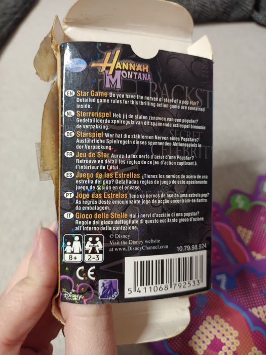 Karty Hannah Montana, +8