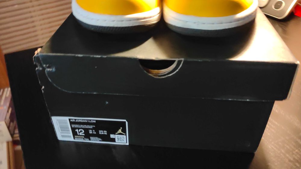 Buty Air Jordan 1 Low University Gold