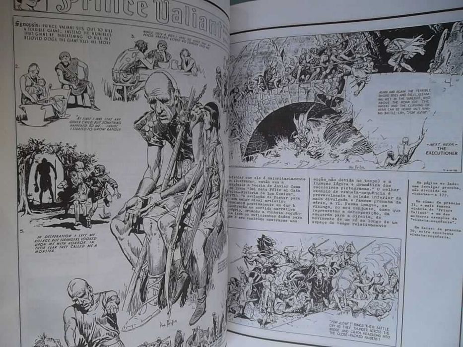 "Foster e Val" (primeira versão, estilo fanzine) por Manuel Caldas.
