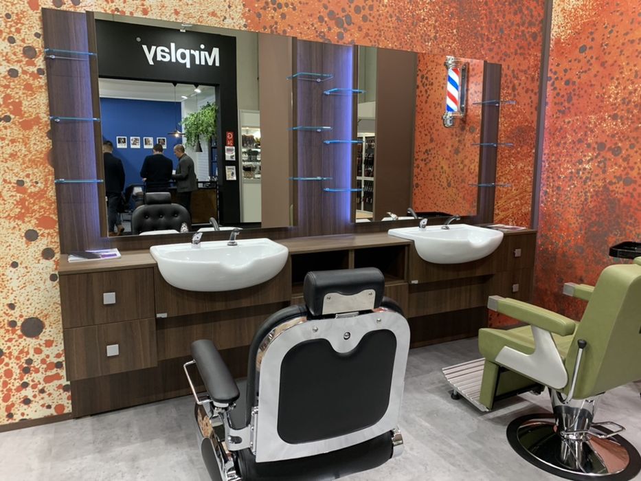 Mobiliário barbeiro cabeleireiro