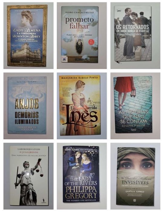 Livros diversos 3€ cada