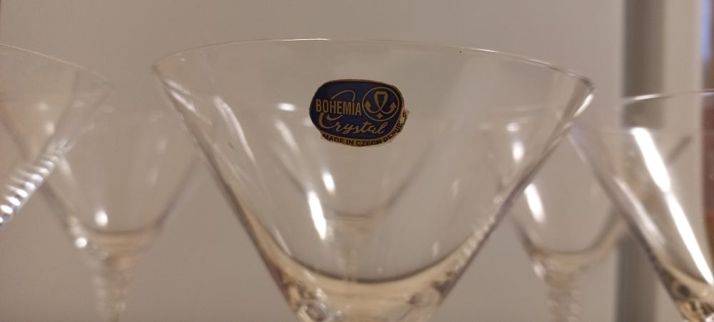 Бокалы для мартини Olivia ( Bohemia-Чехия). Стан ідеальний
