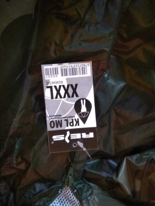 Костюм Дощовик 54 розмір 3XL камуфляжний складає в чохол куртка  штани