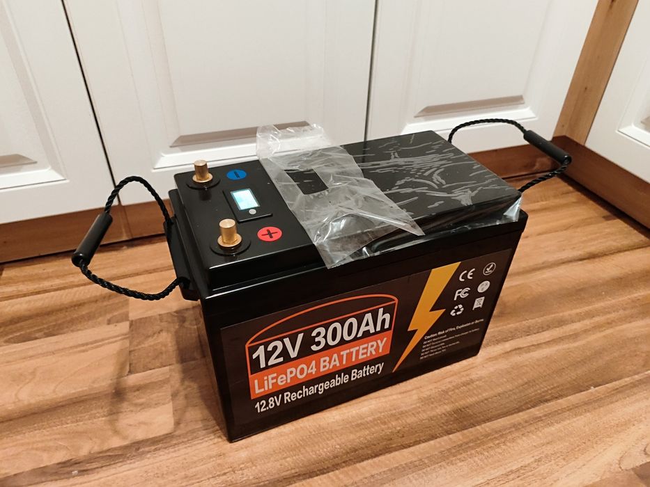 Akumulator LiFePo4 300ah 12V z BMS ładowarka GRATIS  magazyn kamper off-grid
