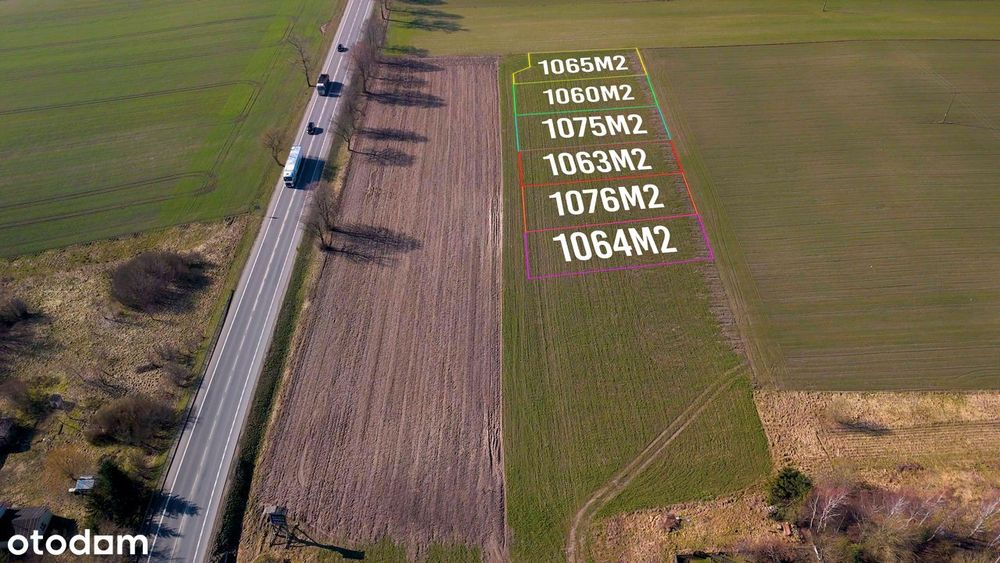 Działki Budowlane W Darżynie 58Zł Za 1M2