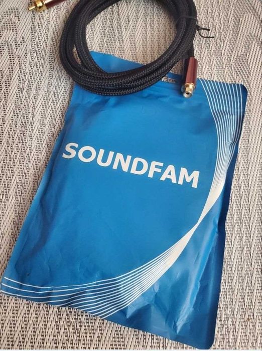 Кабель soundfam RCA LFE для сабвуфера папка мамка 2 м