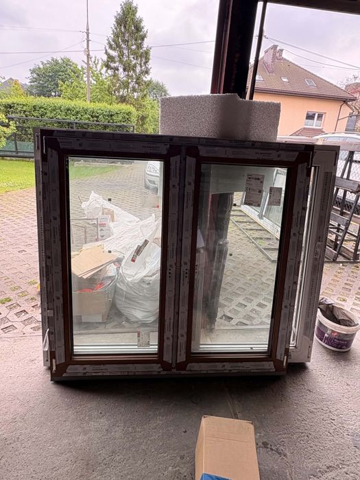 Okna drzwi pcv salamander nowe