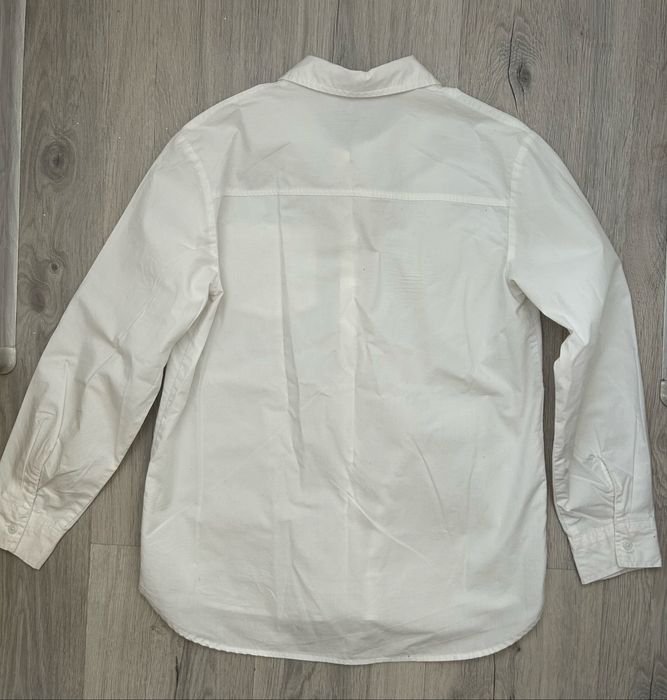 Сорочка біла шкільна H&M на дівчинку 10-11/146