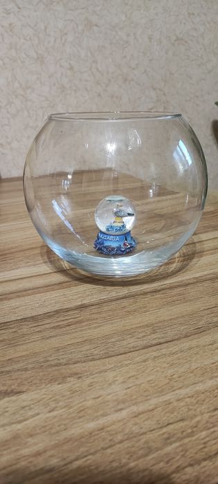 Акваріум колба для рыб.