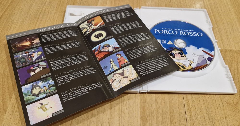 Dvd Porco Rosso de Miyasaky