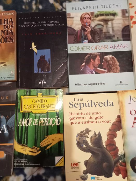 Livros diversos romances